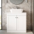 Classique 800mm 2-Door Floor Standing Vanity Unit with Countertop | Thumbnail Image
