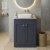 Classique 600mm 2-Door Floor Standing Vanity Unit with Countertop | Thumbnail Image