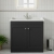 Nuie Classique Floor Standing 2-Door Vanity Unit with Traditional Basin 800mm Wide Satin Anthracite - 1 Tap Hole