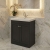 Nuie Classique Floor Standing 2-Door Vanity Unit with 1TH Contemporary Basin 800mm Wide - Satin Anthracite | Thumbnail Image