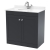 Classique 800mm 2-Door Floor Standing Vanity Unit with Marble Top Basin