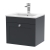 Nuie Classique Wall Hung 1-Drawer Vanity Unit with Basin-2 500mm Wide - Satin Anthracite