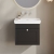 Classique 500mm 1-Drawer Wall Hung Vanity Unit with Premium Fireclay Basin | Thumbnail Image