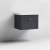Nuie Classique Wall Hung 1-Drawer Vanity Unit with 0TH Contemporary Basin 600mm Wide - Satin Anthracite | Thumbnail Image