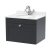 Classique 600mm 1-Drawer Wall Hung Vanity Unit with Marble Top Basin