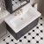 Nuie Classique Wall Hung 1-Drawer Vanity Unit with Basin 800mm Wide Satin Anthracite - 3 Tap Hole | Thumbnail Image