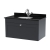 Classique 800mm 1-Drawer Wall Hung Vanity Unit with Marble Top Basin