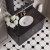 Nuie Classique Wall Hung 1-Drawer Vanity Unit with 3TH Black Marble Top Basin 800mm Wide - Satin Anthracite | Thumbnail Image