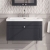 Classique 800mm 1-Drawer Wall Hung Vanity Unit with Fireclay Basin | Thumbnail Image