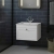 Classique 600mm 1-Drawer Wall Hung Vanity Unit with Ceramic Basin