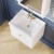 Nuie Classique Wall Hung 1-Drawer Vanity Unit with Traditional Basin 600mm Wide Satin White - 1 Tap Hole | Thumbnail Image