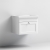 Classique 600mm 1-Drawer Wall Hung Vanity Unit with Fireclay Basin