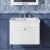 Classique 600mm 1-Drawer Wall Hung Vanity Unit with Fireclay Basin | Thumbnail Image