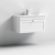 Classique 800mm 1-Drawer Wall Hung Vanity Unit with Ceramic Basin