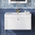 Classique 800mm 1-Drawer Wall Hung Vanity Unit with Ceramic Basin | Thumbnail Image