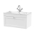 Classique 800mm 1-Drawer Wall Hung Vanity Unit with Stone Basin