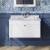 Classique 800mm 1-Drawer Wall Hung Vanity Unit with Marble Top Basin | Thumbnail Image