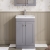 Classique 500mm 2-Door Floor Standing Vanity Unit with Ceramic Basin | Thumbnail Image