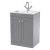 Classique 600mm 2-Door Floor Standing Vanity Unit with Stone Basin