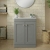 Classique 600mm 2-Door Floor Standing Vanity Unit with Countertop