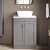 Classique 600mm 2-Door Floor Standing Vanity Unit with Countertop | Thumbnail Image