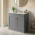 Classique 800mm 2-Door Floor Standing Vanity Unit with Marble Top Basin