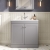 Classique 800mm 2-Door Floor Standing Vanity Unit with Stone Basin | Thumbnail Image