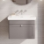 Classique 600mm 1-Drawer Wall Hung Vanity Unit with Fireclay Basin | Thumbnail Image