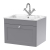 Classique 600mm 1-Drawer Wall Hung Vanity Unit with Stone Basin