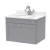 Classique 600mm 1-Drawer Wall Hung Vanity Unit with Marble Top Basin