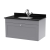 Classique 800mm 1-Drawer Wall Hung Vanity Unit with Marble Top Basin