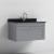 Classique 800mm 1-Drawer Wall Hung Vanity Unit with Marble Top Basin