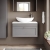 Classique 800mm 1-Drawer Wall Hung Vanity Unit with Countertop | Thumbnail Image