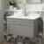 Classique 800mm 1-Drawer Wall Hung Vanity Unit with Marble Top Basin