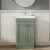Classique 500mm 2-Door Floor Standing Vanity Unit with Ceramic Basin | Thumbnail Image