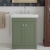 Classique 600mm 2-Door Floor Standing Vanity Unit with Fireclay Basin