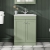 Classique 600mm 2-Door Floor Standing Vanity Unit with Stone Basin | Thumbnail Image