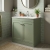 Classique 800mm 2-Door Floor Standing Vanity Unit with Stone Basin