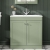 Classique 800mm 2-Door Floor Standing Vanity Unit with Stone Basin | Thumbnail Image