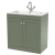 Classique 800mm 2-Door Floor Standing Vanity Unit with Stone Basin