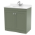Classique 800mm 2-Door Floor Standing Vanity Unit with Marble Top Basin