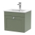 Nuie Classique Wall Hung 1-Drawer Vanity Unit with Basin-2 500mm Wide - Satin Green