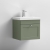 Classique 500mm 1-Drawer Wall Hung Vanity Unit with Ceramic Basin