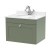 Classique 600mm 1-Drawer Wall Hung Vanity Unit with Marble Top Basin