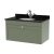Classique 800mm 1-Drawer Wall Hung Vanity Unit with Marble Top Basin