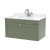 Classique 800mm 1-Drawer Wall Hung Vanity Unit with Marble Top Basin