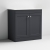 Classique 800mm 2-Door Floor Standing Vanity Unit with Countertop