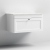 Classique 800mm 1-Drawer Wall Hung Vanity Unit with Countertop