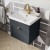 Classique 500mm 1-Drawer Wall Hung Vanity Unit with Ceramic Basin