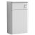 Nuie Core Back to Wall WC Toilet Unit 500mm Wide - Gloss White